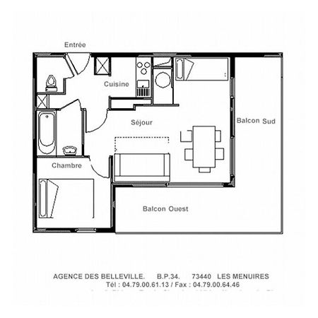 Residence Bellevue - Appartement Lumineux - Au Pieds Des Pistes - Balcon Mae-3484 Saint-Martin-de-Belleville Extérieur photo